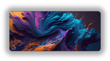 Colourful Paint gaming mouse pad design — DeskCave™ artwork preview