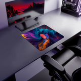 Colourful Paint gaming mouse pad — Small size (450 × 400 mm)