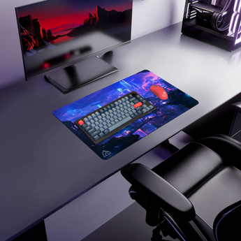 Cyber Headquarters gaming mouse pad — Medium (600 × 350 mm) desk mat