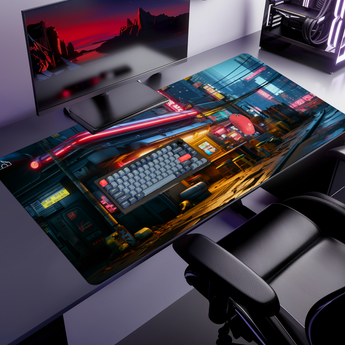 Cyber Shop gaming mouse pad — XL size (1200 × 600 mm)