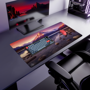 Mountain Lake II gaming mouse pad — Large (900 × 400 mm) desk mat