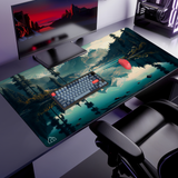 Mountain Lake gaming mouse pad design preview – DeskCave™