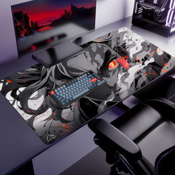 Red-Eyed Slayer gaming mouse pad — XL size (1200 × 600 mm)