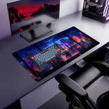 Roof Girl gaming mouse pad — Large size (900 × 400 mm)