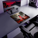 Samurai Blood Lake gaming mouse pad — Small size (450 × 400 mm)