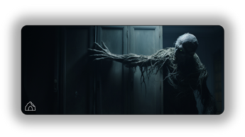 Scary Zombie gaming mouse pad design — DeskCave™ artwork preview