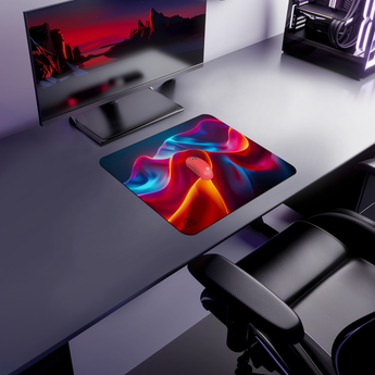 Silhouette of Colour gaming mouse pad — Small size (450 × 400 mm)