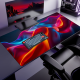 Silhouette of Colour gaming mouse pad — XL size (1200 × 600 mm)