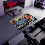 Tsunami Waves gaming mouse pad — Medium size (600 × 350 mm)