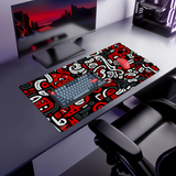 Urban Graffiti mouse pad, 900 × 400 mm – DeskCave™