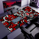 Urban Graffiti mouse pad, 1200 × 600 mm – DeskCave™