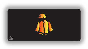 Winner Winner Chicken Dinner gaming mouse pad design — DeskCave™ artwork preview