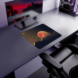 Yellow Moon mouse pad, 450 × 400 mm – DeskCave™