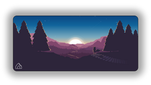 Adventurers Path gaming mouse pad design – DeskCave™