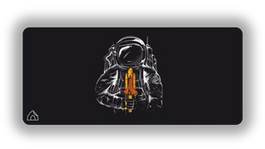 Astronaut gaming mouse pad design — DeskCave™ artwork preview