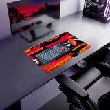 Cyber Glitch mouse pad, 600 × 350 mm – DeskCave™