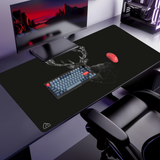 Deer gaming mouse pad — XL size (1200 × 600 mm)
