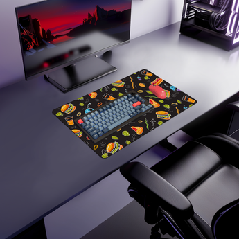 Foodie mouse pad, 600 × 350 mm – DeskCave™