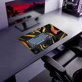 Gold Liquid mouse pad, 600 × 350 mm – DeskCave™