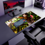 Jungle Fighter gaming mouse pad — Large size (900 × 400 mm)