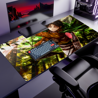 Jungle Fighter gaming mouse pad — XL size (1200 × 600 mm)