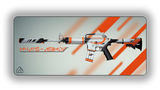 M4A1-S ASIIMOV gaming mouse pad design – DeskCave™
