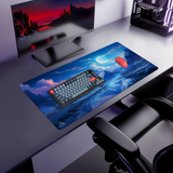 Mountain Cosmo Blue II gaming mouse pad, Medium - 600 x 350 mm – DeskCave™