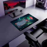Mountain Cosmo Green gaming mouse pad, Large - 900 x 400 mm – DeskCave™