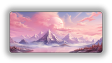 Mountain Cosmo Pink gaming mouse pad, Small - 450 x 400 mm – DeskCave™