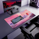 Mountain Cosmo Pink gaming mouse pad, Medium - 600 x 350 mm – DeskCave™