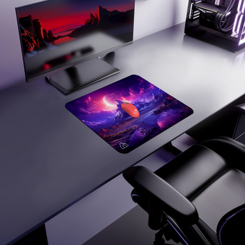 Mountain Cosmo Purple gaming mouse pad, XL - 1200 x 600 mm – DeskCave™