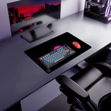 Mountain Sunset gaming mouse pad — Medium size (600 × 350 mm)