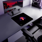 Mountain Sunset gaming mouse pad — Small size (450 × 400 mm)