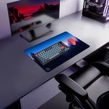 Purple Forest mouse pad, 600 × 350 mm – DeskCave™