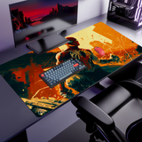 Spider Warrior mouse pad, 1200 × 600 mm – DeskCave™
