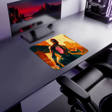 Spider Warrior mouse pad, 450 × 400 mm – DeskCave™