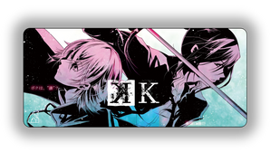 Twin Blades gaming mouse pad design – DeskCave™