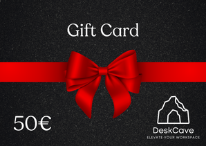 DeskCave™ gift card – a gift for desk and wall decor lovers