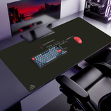 Coding 101 gaming mouse pad — XL size (1200 × 600 mm)