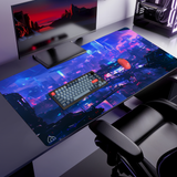 Cyber Headquarters gaming mouse pad — XL (1200 × 600 mm) desk mat