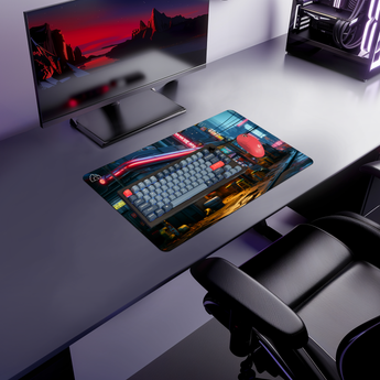 Cyber Shop gaming mouse pad — Medium size (600 × 350 mm)