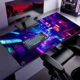 Cyber Valley gaming mouse pad — XL (1200 × 600 mm) desk mat