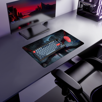 Dark Ghoul gaming mouse pad — Medium size (600 × 350 mm)