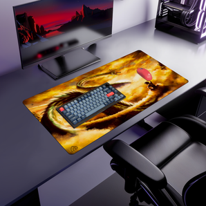 Dragon Wish gaming mouse pad — Large size (900 × 400 mm)