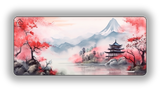 Japan Nature gaming mouse pad design — DeskCave™ artwork preview