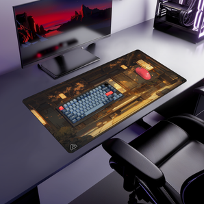 Japanese Home gaming mouse pad — Large size (900 × 400 mm)