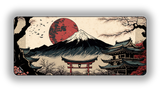 Japanese Mountain gaming mouse pad design — DeskCave™ artwork preview