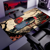 Japanese Mountain gaming mouse pad — XL size (1200 × 600 mm)