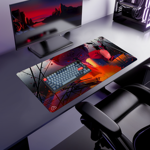 Mighty Warrior gaming mouse pad — Large size (900 × 400 mm)