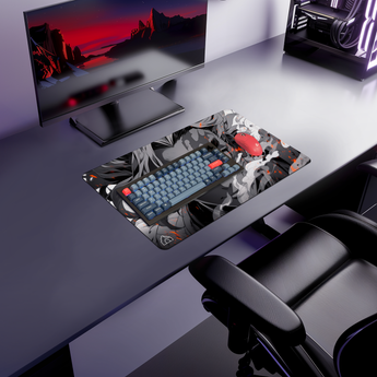 Red-Eyed Slayer gaming mouse pad — Medium size (600 × 350 mm)